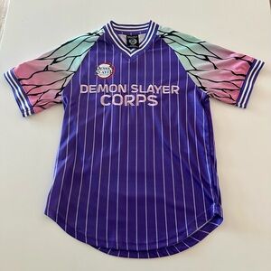 Demon Slayer: Kimetsu no Yaiba Shinobu Baseball Jersey - BoxLunch Exclusive